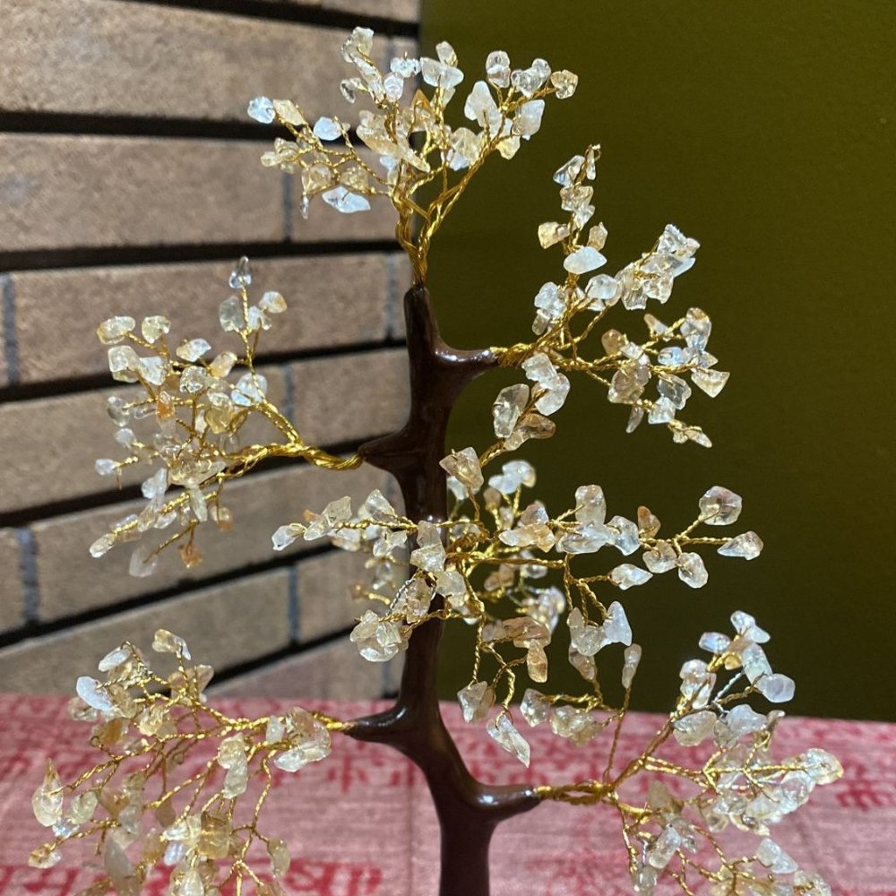 Citrine Tree of Life Statue